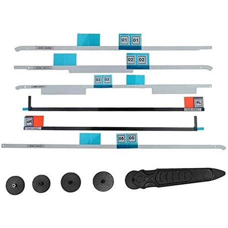 OLVINS Écran LCD Bandes adhésives Bandes + Poignée de Roue d'ouverture Kit d'outils de Suppression d'écran LCD pour iMac 21.5 "A