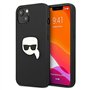 Karl Lagerfeld KLHCP13SPKMK Étui de Protection en Cuir pour iPhone 13 Mini 5