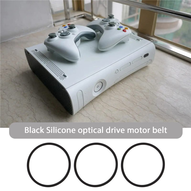 Image secondaire de Create idea 20pcs Courroie de Lecteur DVD Optique Compatible avec Xbox 360/Slim Consoles Fixer Les Lecteurs Bloqués Anneau de Ce
