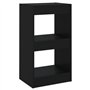 vidaXL Libreria/Divisorio Nero 40x30x72 cm