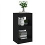 vidaXL Libreria/Divisorio Nero 40x30x72 cm