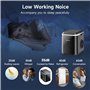 CUMEOD Machine à Glaçons, 12kg en 24h, 8 Glaçons en 6-10 Minutes, Machine a Glacons à Affichage LED de Comptoir 120W avec Capteu