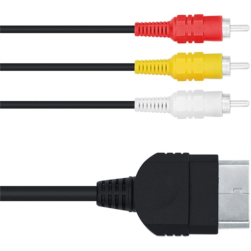Image secondaire de Link-e : Cable de Connexion Audio Video Compatible avec Console Microsoft XBOX Première Génération (NON Compatible XBOX 360 ou X)