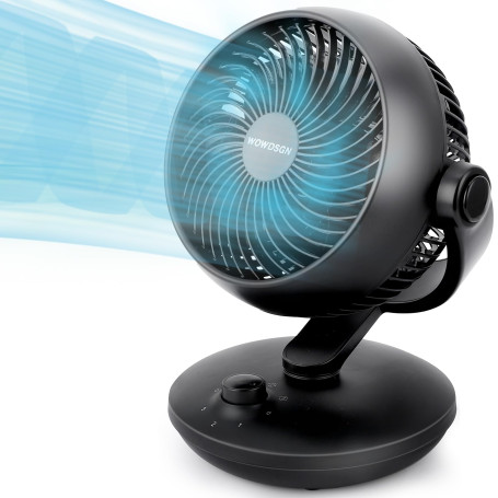 WOWDSGN Ventilateur de Table Silencieux 24dB