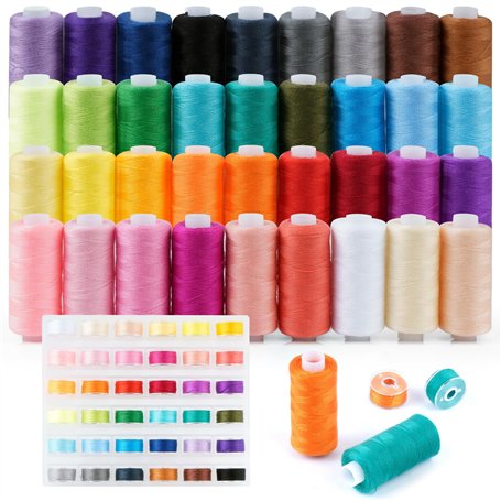 PUWOWYE Fil à Coudre Kit