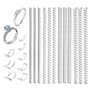 20 pièces Ajusteur de Taille de Bague Invisible pour Bagues Desserrées