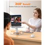 Support PC Portable Bureau Réglable à Refroidissement Rapide