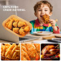 180PCS Papier cuisson air fryer pour friteuse à air pour Ninja Foodi Flex 10.4 L AF500EU,Résistant à la chaleur, à l'huile, Papi