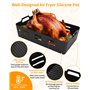 Acccessoire Air Fryer Ninja, 3PCS Moule Silicone Air Fryer Accessoire Air Fryer pour Ninja 10,4L AF500EU, Silicone Air Fryer Acc