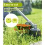 12 Pack Bobine Fil Coupe Bordure remplacements pour Ryobi One+,Ø2mm & 3.4m bobine,ligne de bobine coupe AC80RL3/AC14HCA remplace