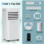 Déshumidificateur & Ventilateur avec Télécommande