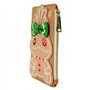 Loungefly Disney Grand porte-cartes Lilo et Stitch en pain d'épices, multicolore, Porte-cartes