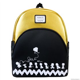 Loungefly 75th Anniversary Snoopy Gang Flying Kite Backpack One Size Loungefly 75th Anniversary Snoopy Gang Flying Kite Backpack One Size