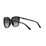 Michael Kors 0MK2137U Lunettes de Soleil, Black/Grey Shaded, 57 Unisex