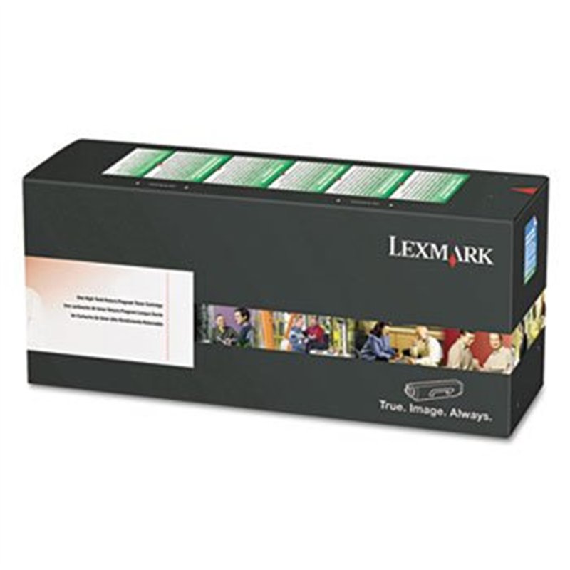 Image secondaire de Lexmark 24B6848 Cartouche de Toner 1 pièce(s) Original Jaune
