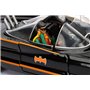 Jada Toys - 98259BK - Batmobile - 1966 Version - Avec Figurines - Echelle 1/24 - Noir/Rouge