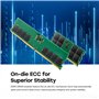 Transcend Mémoire RAM 48 Go DDR5 5600 MHz CL46 (2Rx8) - JM5600ALE-48G