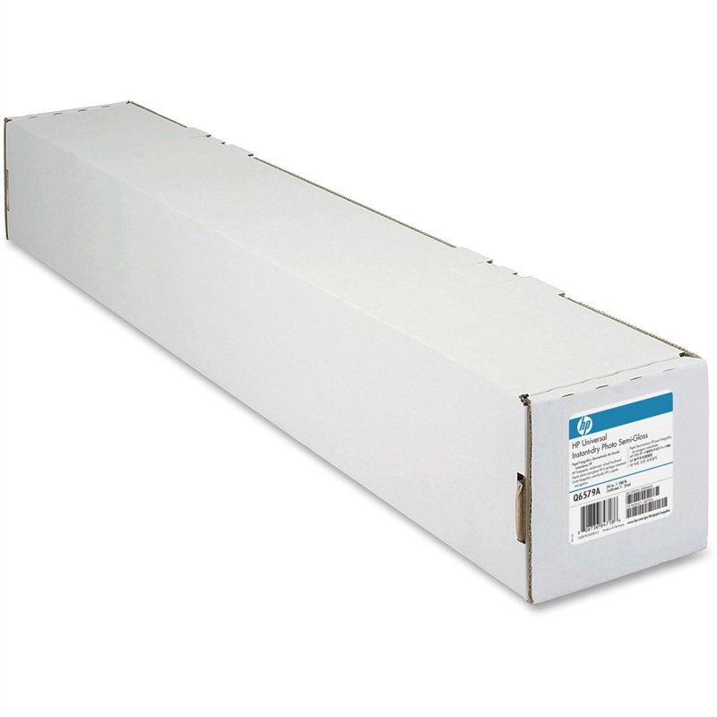 HP Universal Instant-Dry Photo Semi-Gloss Papier semi-brillant Rouleau (61 cm x 30,5 m) 190 g/m2 Q6579A