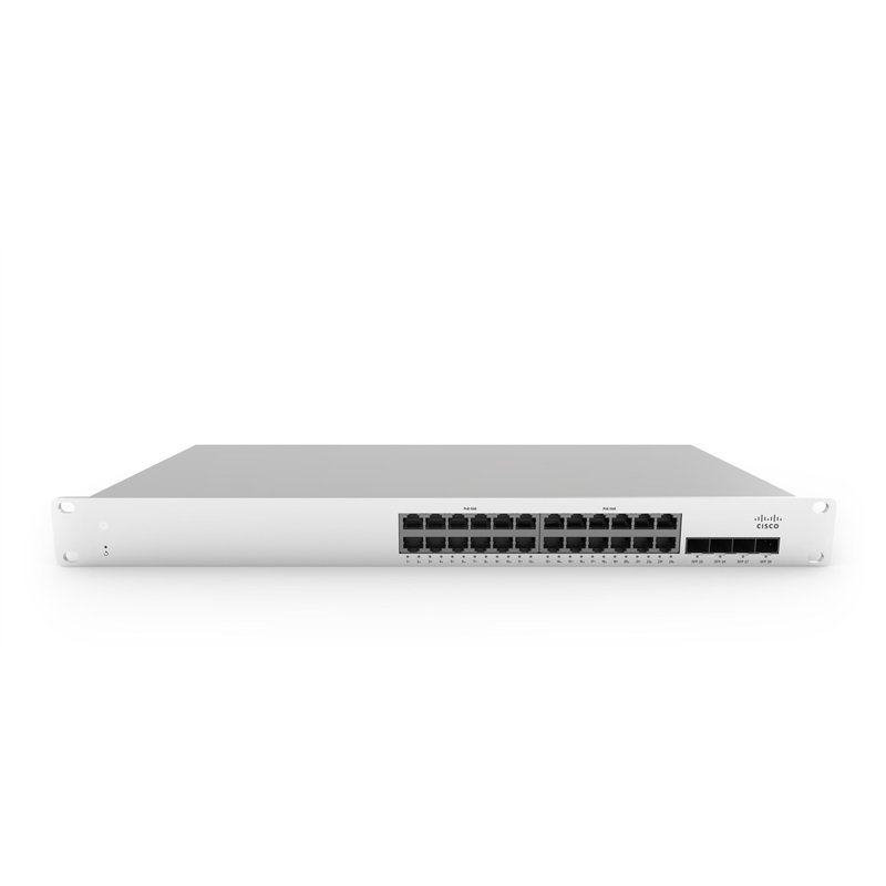 Cisco Meraki MS210-24P-HW commutateur réseau Géré Gigabit Ethernet (10/100/1000) Connexion Ethernet, supportant l'alimentation V