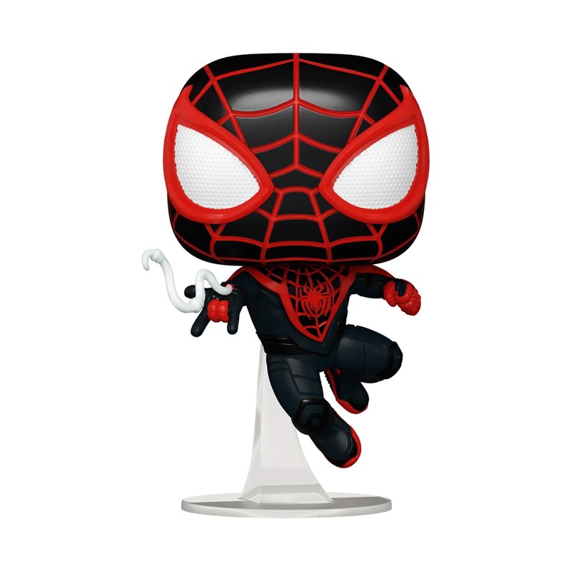 Image secondaire de Funko Pop! Games: Spider-Man 2- Miles Morales - Spider-Man 2 Video Game - Figurine en Vinyle à Collectionner - Idée de Cadeau - 