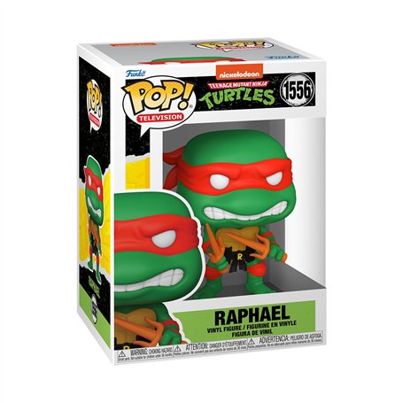 Funko Pop! TV: Teenage Mutant Ninja Turtles (TMNT) - Raphael - TMNT Retro/Classic - Figurine en Vinyle à Collectionner - Idée de