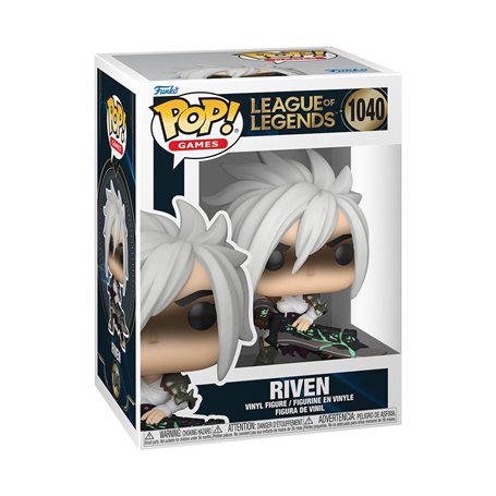 Funko Pop! Games: LOL - Riven with Broken Blade - League of Legends - Figurine en Vinyle à Collectionner - Idée de Cadeau - Prod