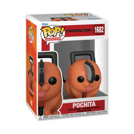 Funko Pop! Animation: CSM - Pochita - Chainsaw Man - Figurine en Vinyle à Collectionner - Idée de Cadeau - Produits Officiels -