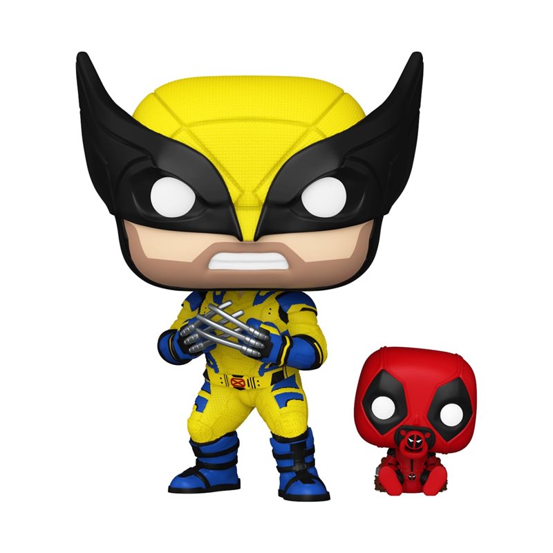 Image secondaire de Funko Pop! & Buddy: Deadpool & Wolverine - Wolverine with Babypool - Figurine en Vinyle à Collectionner - Idée de Cadeau - Produ
