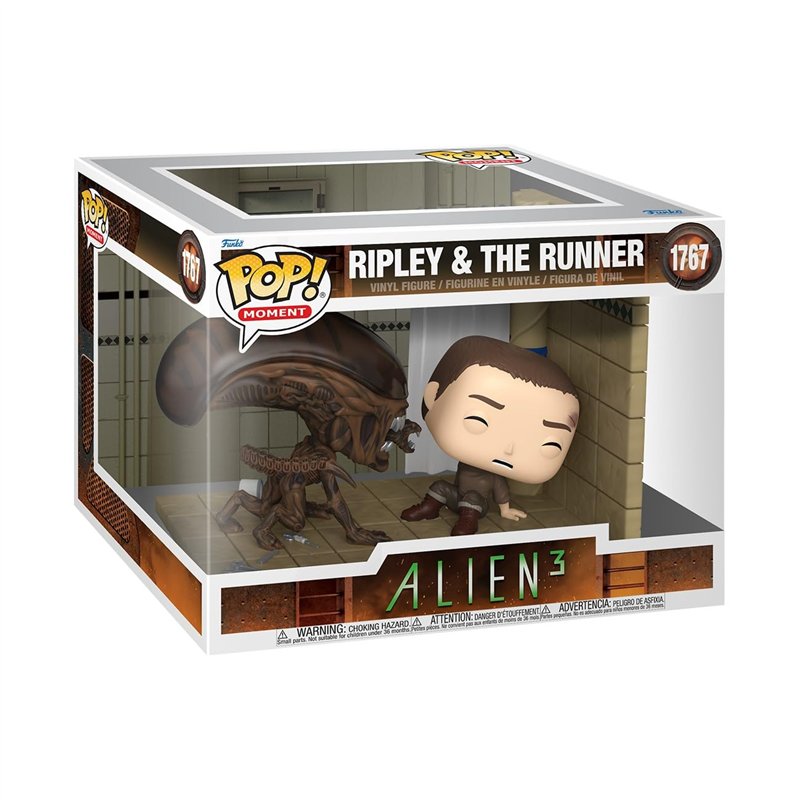 Funko Pop! Moment: Alien 3 - Ellen Ripley & Xeno - Alien Classic - Figurine en Vinyle à Collectionner - Idée de Cadeau - Produit