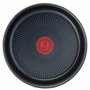 Tefal L15890 Ingenio XL Force Lot de 4 casseroles empilables avec revêtement anti-adhésif et indicateur de température Gris/bleu