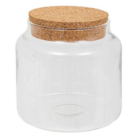 Atmosphera - Terrarium avec Couvercle d12,5cm Transparent