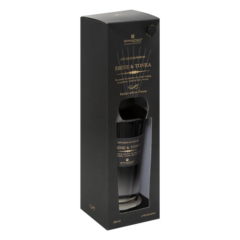 Image secondaire de Atmosphera - Diffuseur de Parfum Alma 500ml ébène et Tonka