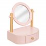 Atmosphera - Jeu Coiffeuse à Poser Enfant chary Rose 22x16cm