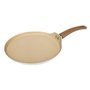 5five - crépière harmony d26cm en aluminium forgé beige
