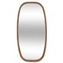 Atmosphera - Miroir Ovale jasna Bois 80x40cm