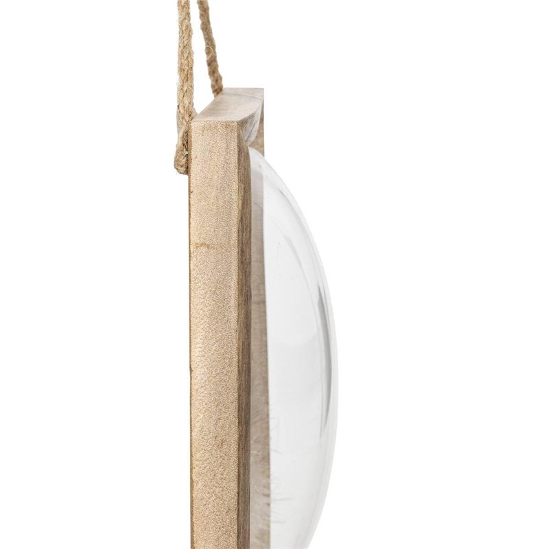 Image secondaire de Atmosphera - Déco murale bombée plume jonas bois 20x25cm