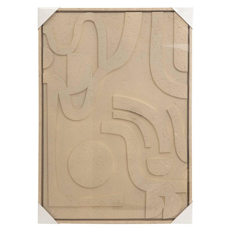 Image secondaire de Atmosphera - Déco Murale 3D Azra Beige 50x70cm