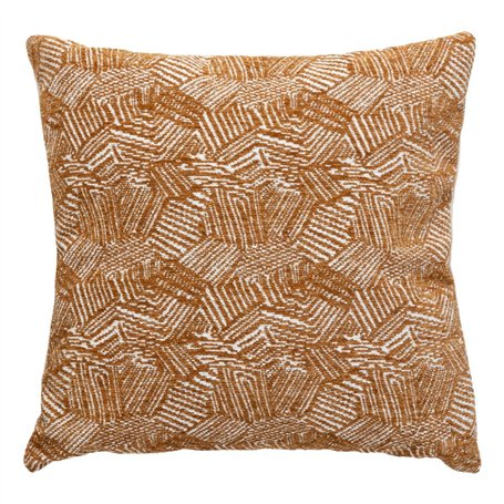 Atmosphera - Housse de Coussin Jeni Chenille Marron 40x40cm