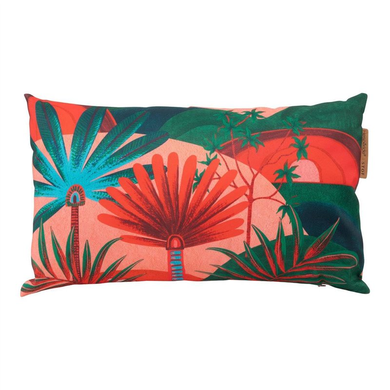 Hespéride - Coussin déco d extérieur maoria Motif Jungle 50 x 30cm en Polyester