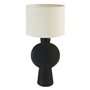 Atmosphera - Lampe à poser yulia noir h59cm