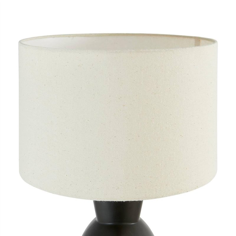 Image secondaire de Atmosphera - Lampe à poser yulia noir h59cm