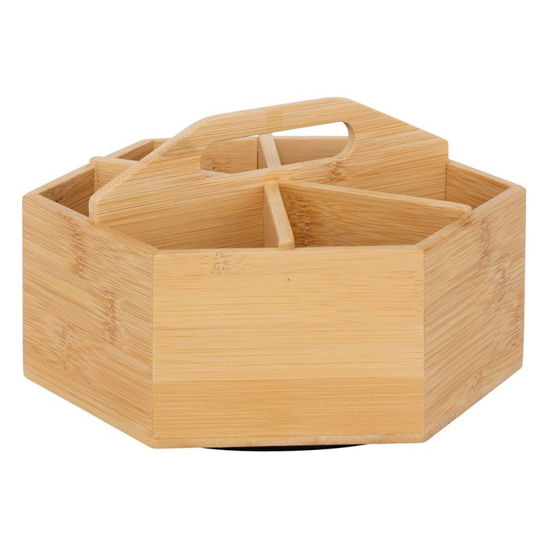 5five - organisateur à thé rotatif en bambou