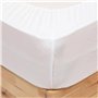 Atmosphera - Drap Housse priscia Blanc 160x200cm