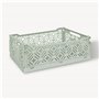 Atmosphera - Cagette Pliante arry Vert Clair 40x30x15cm