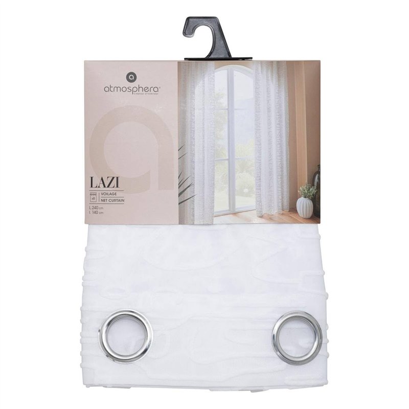 Image secondaire de Atmosphera - Voilage lazi fleur140x240