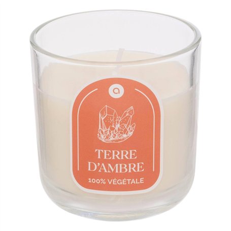 Atmosphera - Bougie parfumée floa ambre 115g