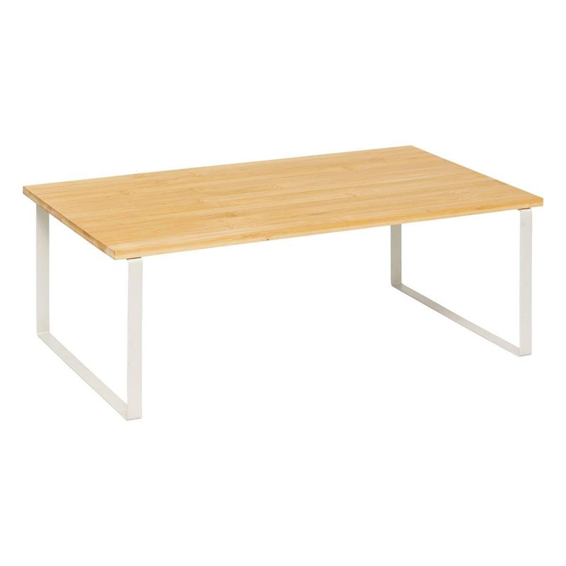 5five - étagère de rangement ordera en bambou beige 50x30cm