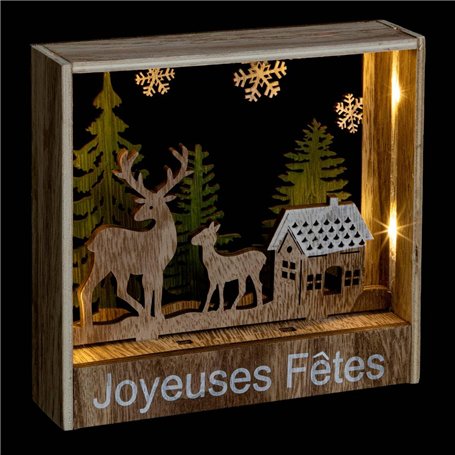 Feeric Lights et Christmas - Rennes l.26 h.16 cm