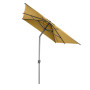 Hespéride - Parasol Droit rectangulaire Loompa Jaune Moutarde