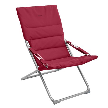 Hespéride - Fauteuil Relax de Jardin Milos Bordeaux